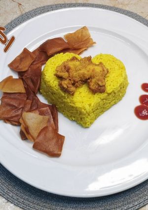 صورة لوصفة رز بسمتي