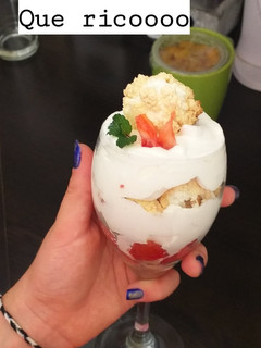 Una foto de Postre totó