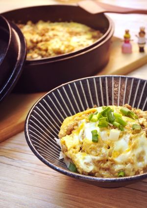 只要十分鐘！【滑蛋豆腐丼飯】 的食譜成品照片