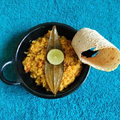 A picture of Masala khichdi magic.