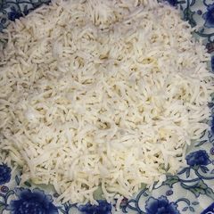A picture of Plain Boiled Rice 🍚.
