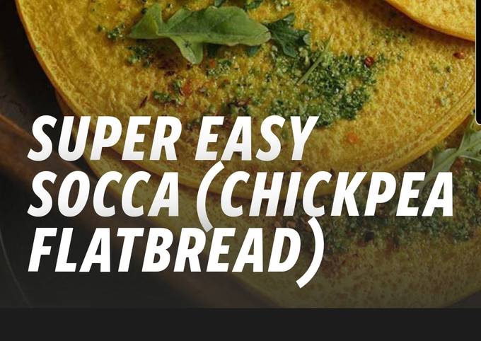 Chickpea flat bread