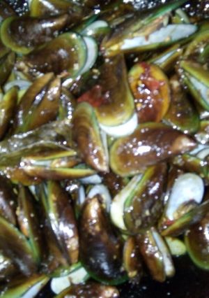 Foto resep Kerang hijau saus asam manis pedas