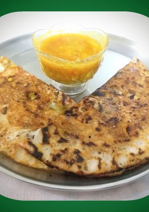 A picture of Rava Masala Dosa.
