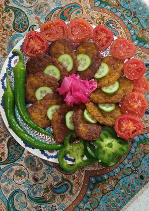 عکسی از دستور کتلت گوشت