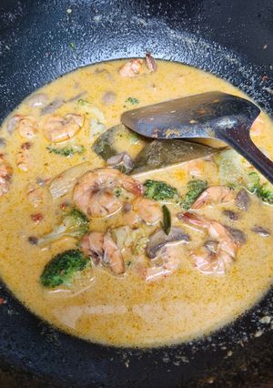 Foto resep Lodeh Udang Brokoli