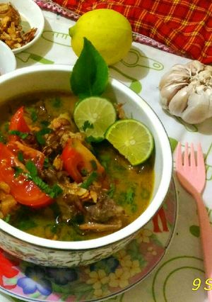 Foto resep Soto Tangkar (dari Balungan Ayam) 🐔🐓 Khas Betawi