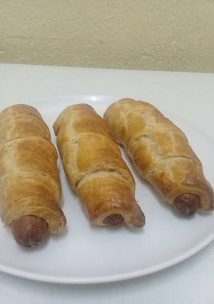 A picture of Sausage wraps.