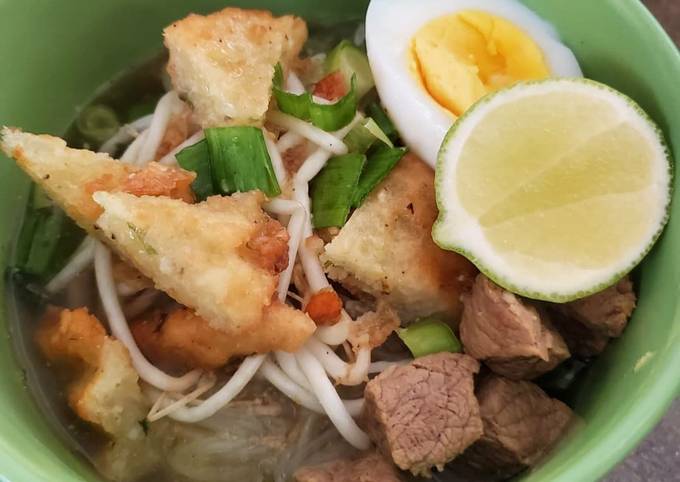 Resep #64 Soto Daging Lentho, Lezat