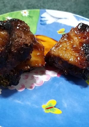 Foto resep Iga bakar teflon manis