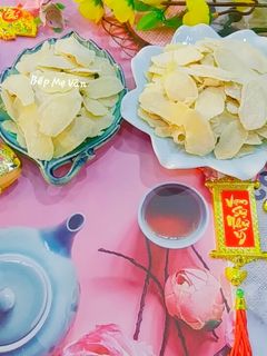 Hình của món Mứt gừng - Mùi vị của Tết.