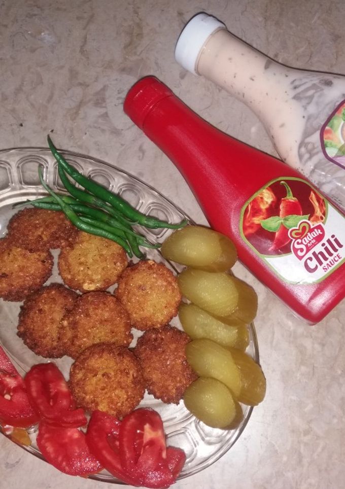 عکسی از دستور فلافل