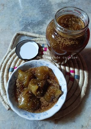 Une photo de Confiture de figues 🍯🥖