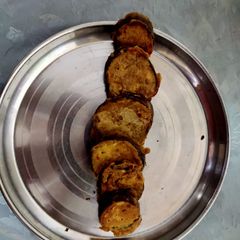 A picture of Eggplant pakora.