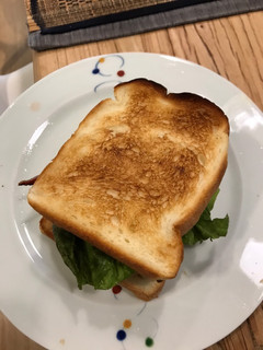A picture of Bu’s basic but different BLT.