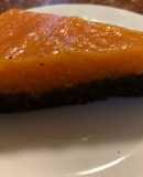 TARTA de CHOCOLATE de MANGO y PAPAYA (sin gluten)