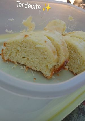 Una foto de Budín de limón
