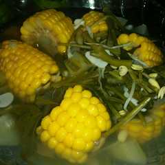 A picture of Sayur Asem Jawa with Jagung.