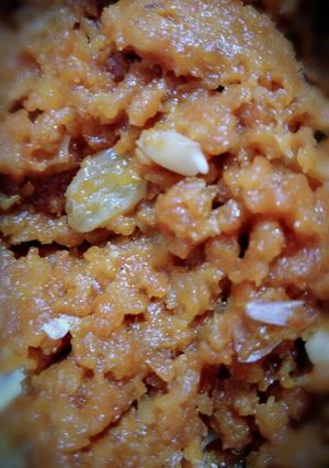 A picture of Gajar ka halwa.