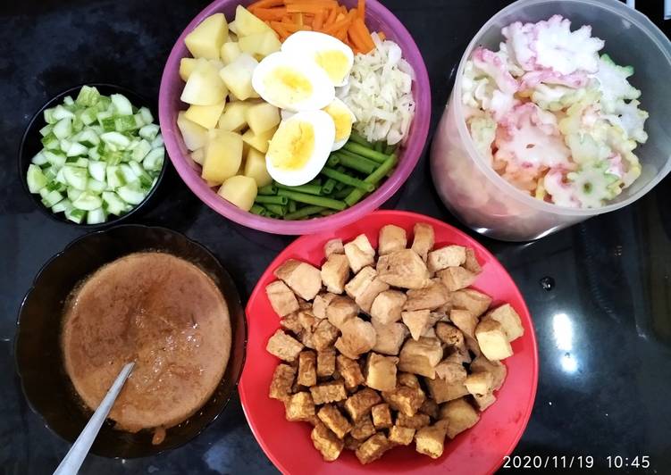 Olahan Gado-gado | Bahan Membuat Gado-gado Yang Sempurna