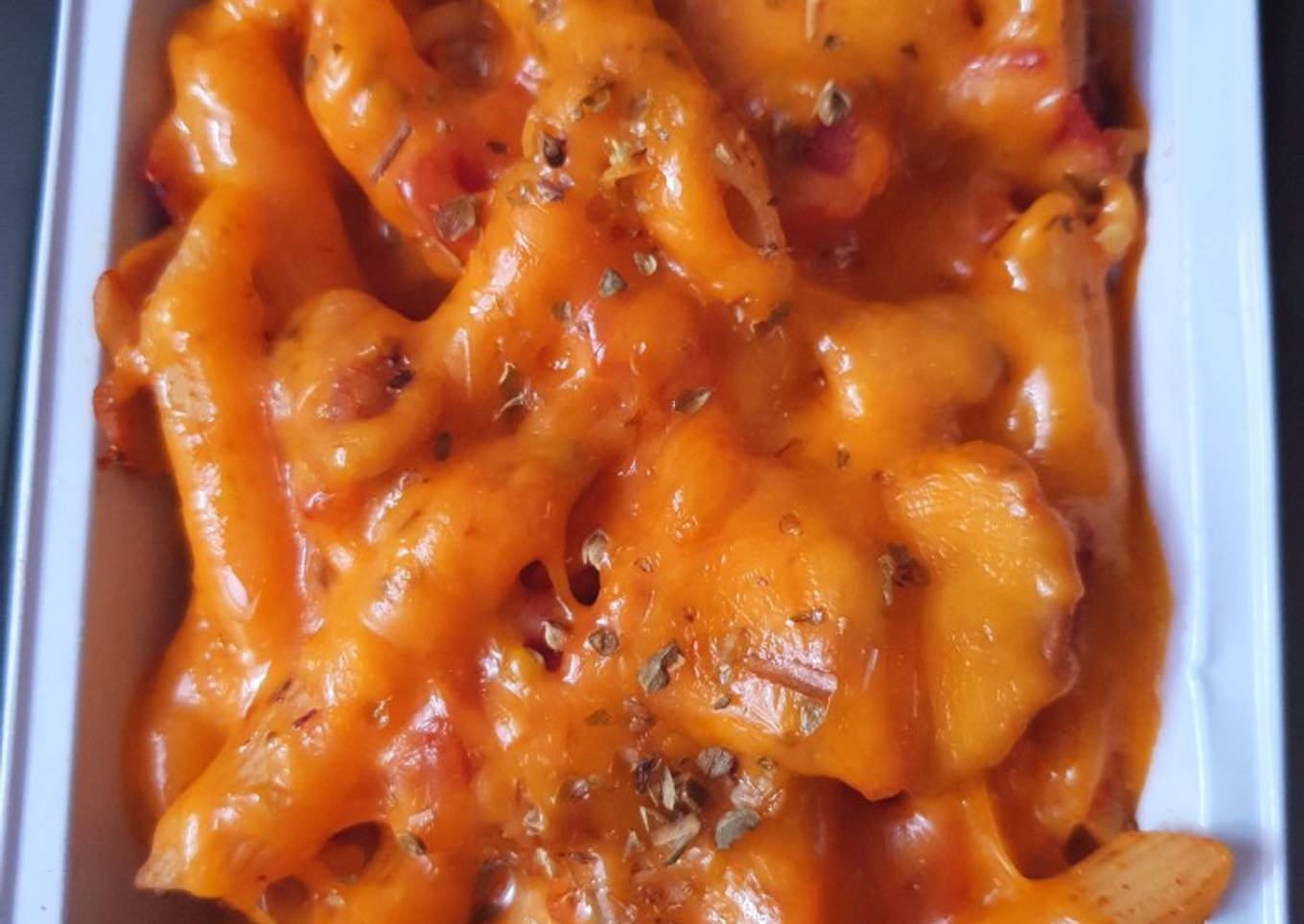 Baked penne bolognaise #idebekalsekolah