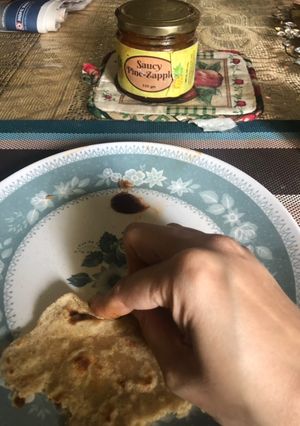 A picture of Tofu Paratha.