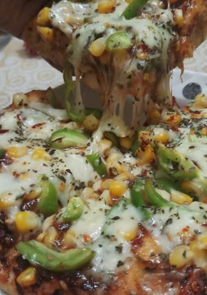 A picture of Veg pizza.