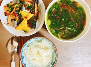 Hình của món Cá kho khóm.