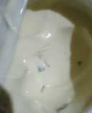 Queso crema con ciboulette y salame para rellenar figacitas de manteca