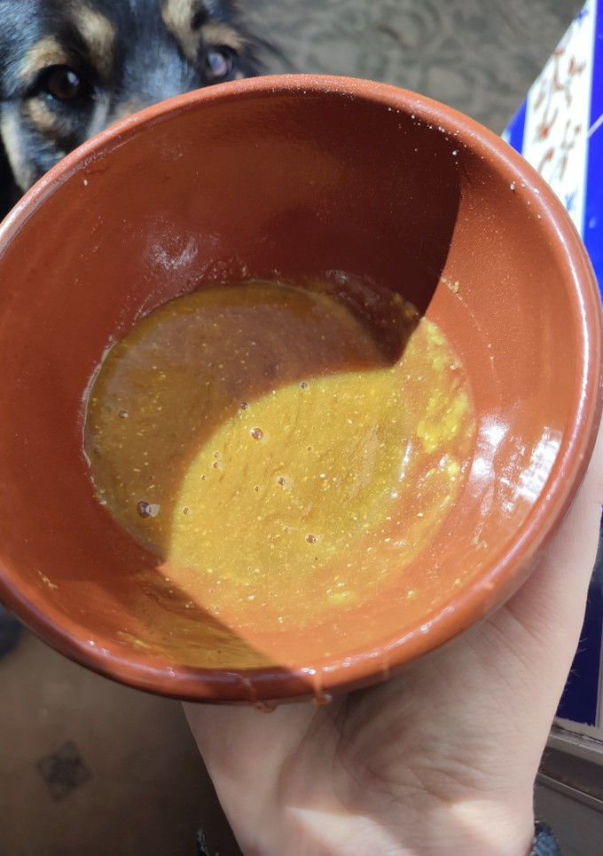 Una foto de Salsa de miel y mostaza