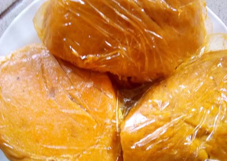 How to Prepare Appetizing Palm oil moi moi