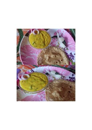 मूली के पत्तों की कढ़ी (mooli ki patto ki kadhi recipe in Hindi) रेसिपी मुख्य फोटो