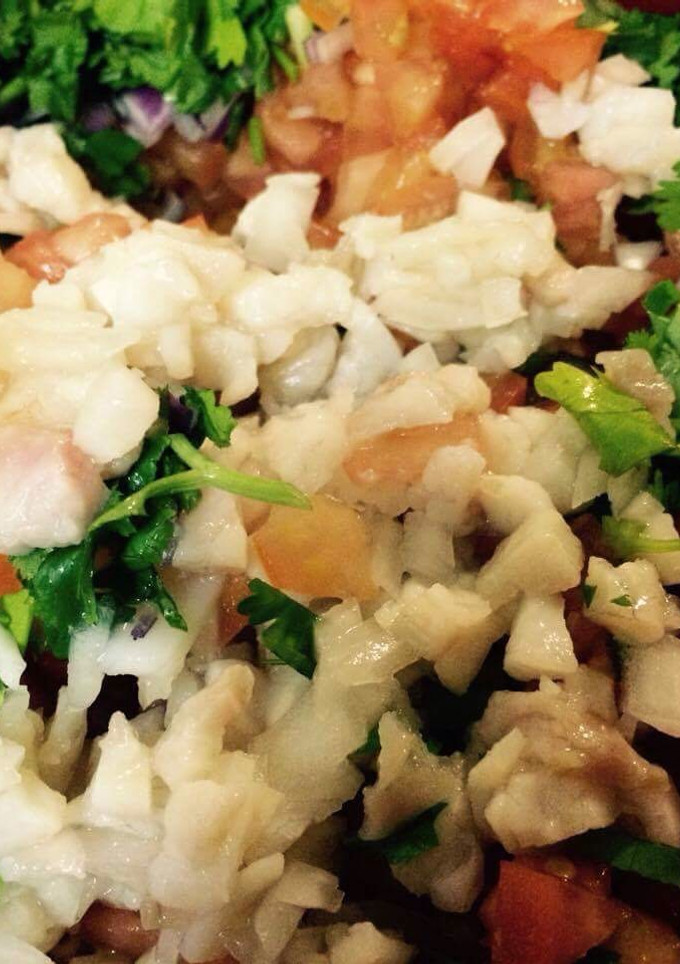 Una foto de Ceviche de Tilapia