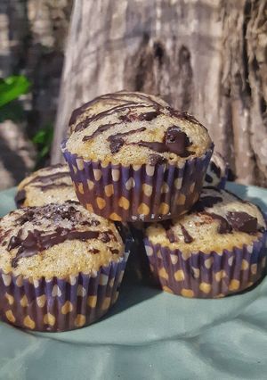 Una foto de Muffins con chips de Chocolate