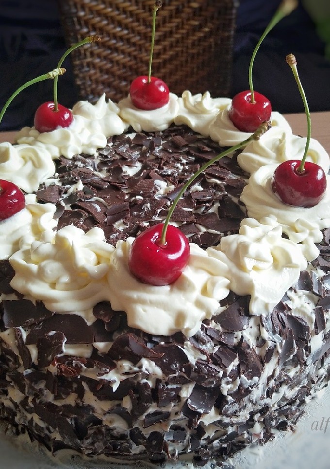 Foto resep Simple Blackforest tanpa Emulsifier