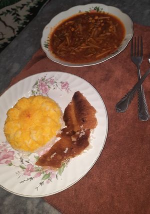 عکسی از دستور خورشت کنگر