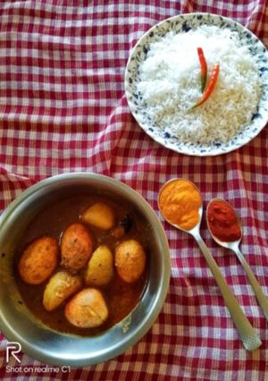 কেরালা স্টাইল ডিম কষা (kerala style dim kosha recipe in Bengali) রেসিপির প্রধান ছবি