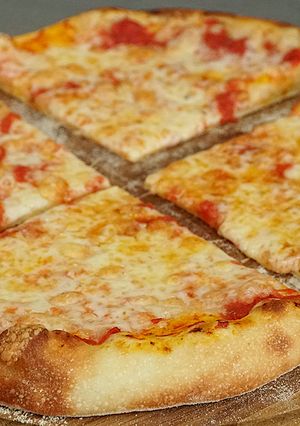 Una foto de Pizza casera con harina 000 o 0000