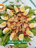 👩‍🍳Chicken & Egg Salad (Protein &Multivitamin)
