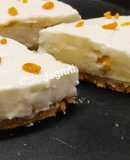 Butterscotch Vanilla Cheesecake with Walnut Crust !!