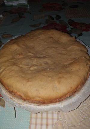 Фото Вечерничный яблочный пирог с корицей.