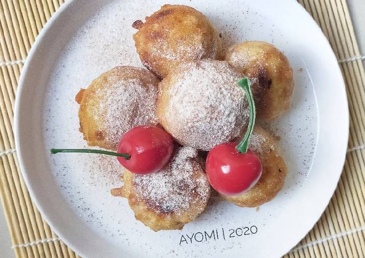 Cara Musim Gugur EnakBola tape isi coklat