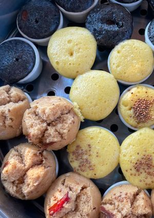รูปของ ขนมปุยฝ้าย Fagao สามรส🧁🍊🫚
