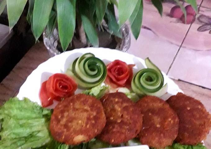 Beef resha shami kababs