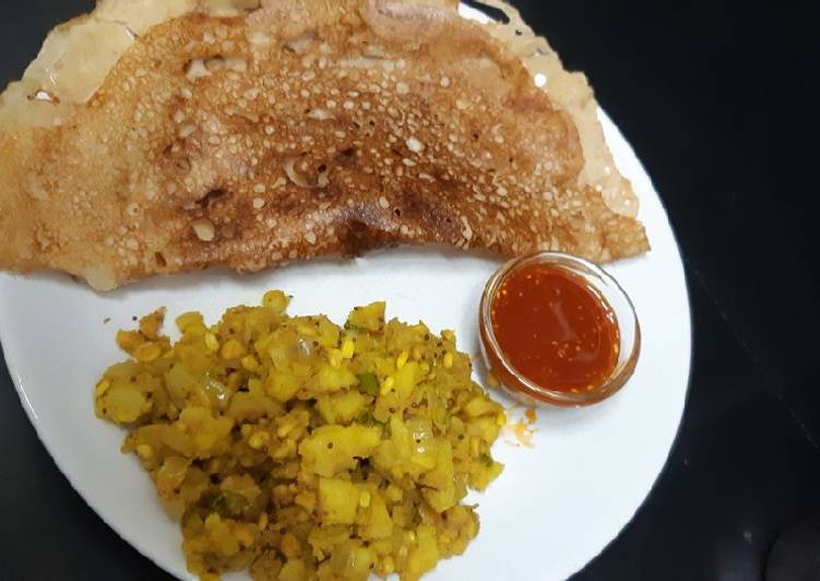 Instant bread dosa