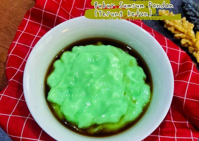 Resep Bubur Sumsum Pandan Tepung Ketan Oleh Prita Karina Cookpad