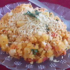 A picture of Bread poha.
