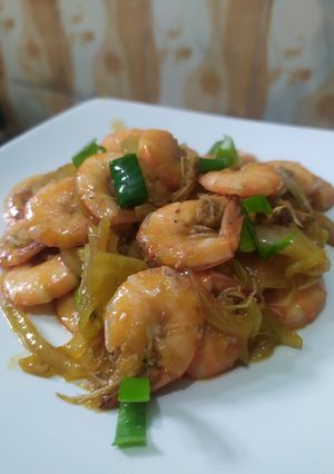 Foto resep Tumis udang