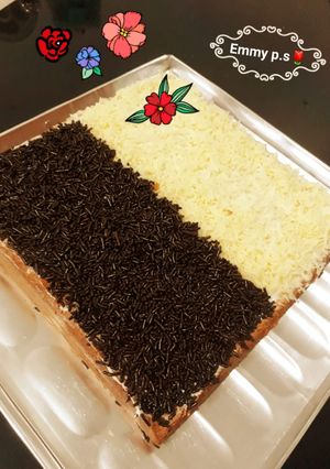 Foto resep Bolu Jadul topping Keju dan Meses