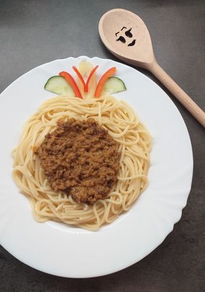 Bolognai spagetti hagyományos olasz ízvilággal recept fotója